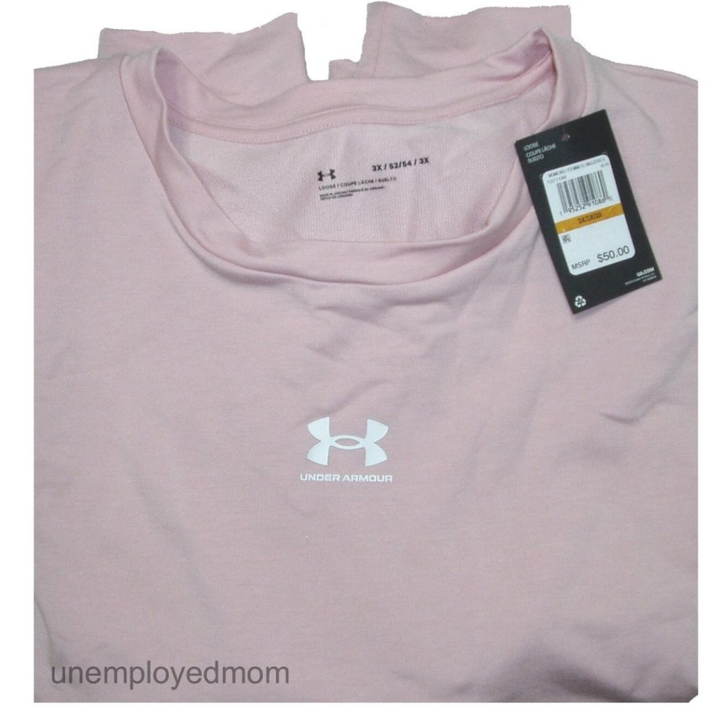 Women's Under Armour Sweatshirt Athletic Rival Top Sport Shirt Pockets 3X - Picture 2 of 7